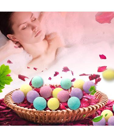 12pcs Spa Bath Bombs Set | Natural Essential Oils & Sea Salt | Women's Gift for Valentine's Day, Mother's Day, Birthday | Skin Care | Shower Bombs - Buy Online on GoSupps.com