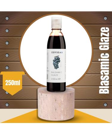 Odysea Balsamic Vinegar Bottle Pick N Mix - Choose From 5 Flavours | Date Molasses Aged Balsamic-Vinegar White-Wine-Vinegar Red Wine-Vinegar Blasamic-Glaze - Pack of 2 X 250ml 250 ml (Pack of 2) - Buy Online on GoSupps.com