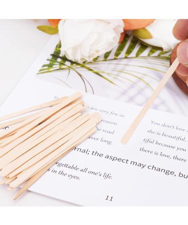 1200Pcs Eyebrow Wax Sticks | Wood Waxing Spatula Applicator for Body Hair Removal - Buy Online on GoSupps.com