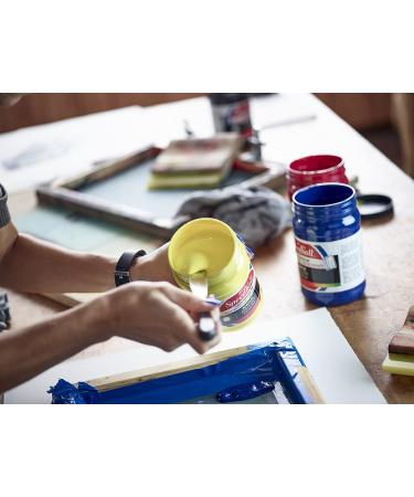 Speedball Fabric Screen Printing Ink 8oz - White - Buy Online on GoSupps.com