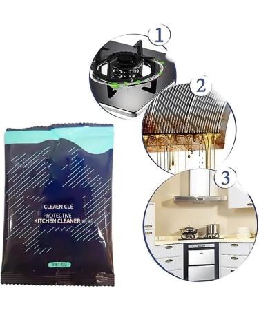 Easy Off Heavy Duty Degreaser Cleaner Protective Kitchen Cleaner Powder Concentrated Heavy Duty Oil Powder Jar Concentrated Oil Powder Jar Household Cleaner to Remove Oil (Color : 3pcs) - Buy Online on GoSupps.com