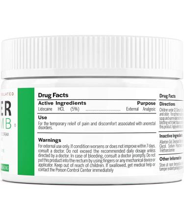 Uber Numb 5 Lidocaine Topical Numbing Cream - Maximum Strength Pain Relief 2 oz - Vitamin E and Allantoin Infused Anesthetic Cream - CR 2 Ounce Pack of 1 - Buy Online on GoSupps.com
