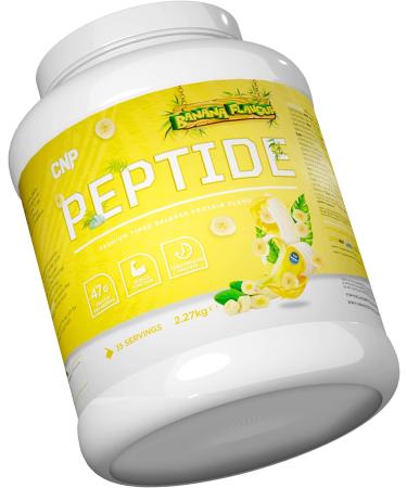 CNP Professional Peptide High Protein 48g Premium Timed Release Protein Blend Micellar Casein Digestive Enzymes 2.2Kg 6 Flavours Available (Banana) New Banana - Buy Online on GoSupps.com