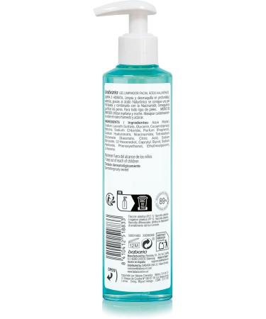 Babaria Hyaluronic Acid Facial Cleansing Gel 200 Ml Huidverzorgingsproduct - Buy Online on GoSupps.com