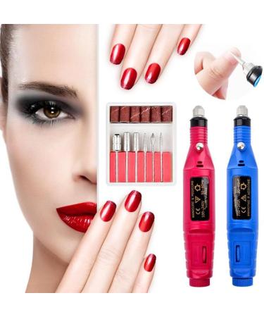 Nail Art for Women Girls Nail Grinder High Rotation Speed Low Noise Lightweight Pen Shaped Electric Nail Art Manicure Polish Drill for Female Nail Drill - Buy Online on GoSupps.com