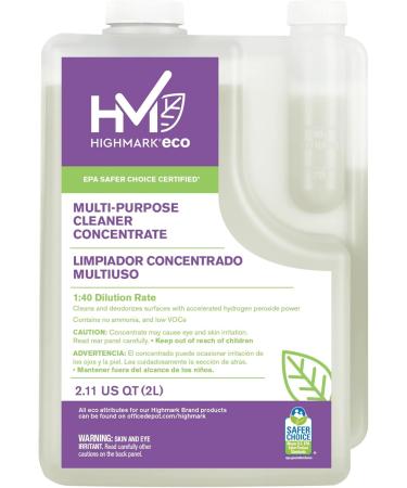 Highmark ECO Multi-Purpose Cleaner Concentrate - 2 Liters | Eco-Friendly & Powerful Cleaning Solution for Home & Business - Buy Online on GoSupps.com