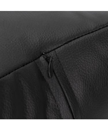 Restokki Nail Art Hand Cushion - Waterproof Armrest for Nail Studios Soft PU Leather 3 Heights Relieves Fatigue (Black) - Buy Online on GoSupps.com