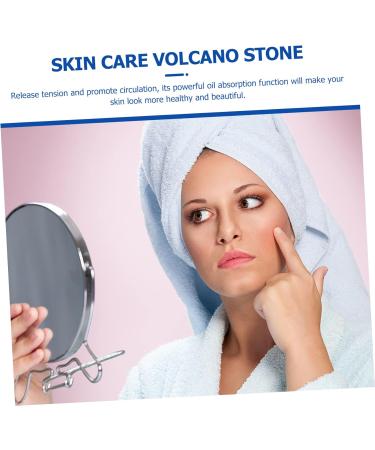 Healeved Oil-absorbing Ball Nutragina Healthy Skin Glabrous Skin Volcano Stone Rolling Bead Facial Volcano Bead Skin Care Volcano Stone Massaging Rolling Volcano Stone Facial Volcano Stone 7.5X5X5CM Green - Buy Online on GoSupps.com