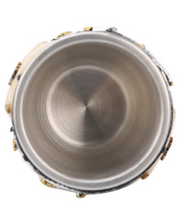 Men's Stainless Steel Shaving Bowl Brush Mug - Premium Barber & Home Grooming Essentials - Buy Online on GoSupps.com