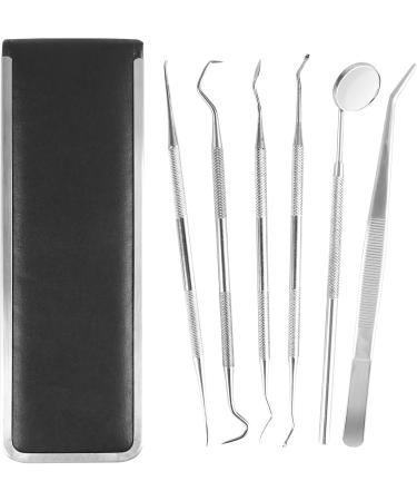 Stainless Steel Tongue Scraper 2 Pack - Oral Hygiene & Fresh Breath | Metal Storage Case Included - Buy Online on GoSupps.com