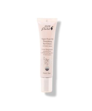 100% PURE Super Fruit Oil Nourishing Eye Cream  Organic  Anti-Aging Under Eye Cream  Natural Eye Cream for Puffiness  Fine Lines  0.5 Fl Oz - Buy Online on GoSupps.com