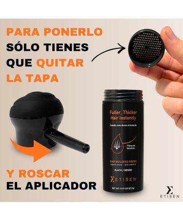 Applicateur Fibres Capillaires - Embout pulv risateur pour microfibres spray pr cis pour dissimuler la calvitie et les cheveux fins compatible avec les pots de fibres de k ratine diffuseur - Buy Online on GoSupps.com