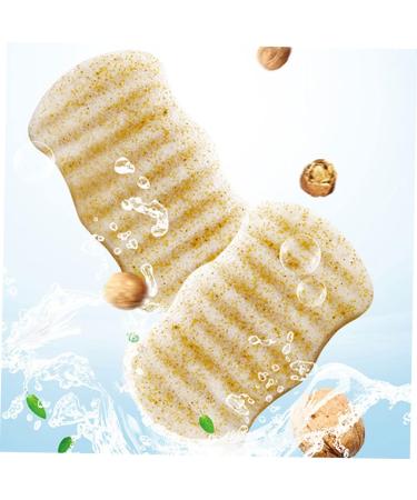 Didiseaon 1pc Bath Cotton Shower Sponge Face Tools for Skincare Beach Brush Sand Remover Scrub Sponge for Face Remove Makeup Skin Care Tools Facial Sponge Gum Clean - Buy Online on GoSupps.com