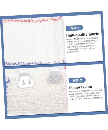 FRCOLOR 5pcs Cohesive Grip Tape - Elastic Medical Wrapping & Non-Reflective Tape for Feet - Red & Blue Line Spandex - Buy Online on GoSupps.com