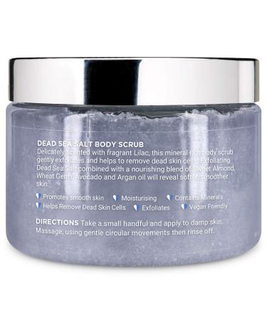 Pranatural Dead Sea Salt Body Peeling 500g - Vegan Paraben-Free Moisturizing Natural Oils & Minerals - Buy Online on GoSupps.com