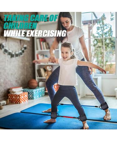 Ankle Resistance Bands with Cuffs - Adjustable Ankle Resistance Bands Set | Fitness Training Ankle Band Resistance with Storage Bag | Ankle Resistance Bands for Glutes | Exercise Equipment - Buy Online on GoSupps.com