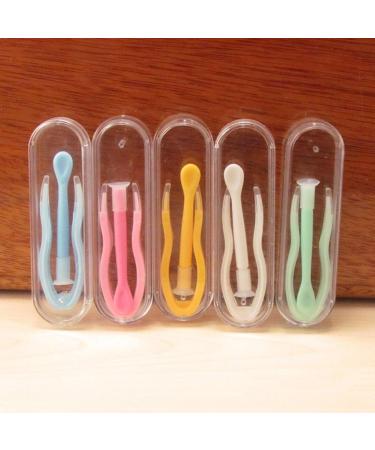 Rosenice Contact Lens Remover - 5 Sets with Tweezers & Suction Cup | Easy Lens Insertion & Removal Tool - Buy Online on GoSupps.com