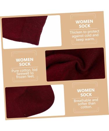 minkissy 10 Pairs Gel Ripstop Socks Features Socks for Women Silicone Heel Socks Calcetines para Mujer Hard Moisturizer Socks Anti Cracking Sock Miss Middle Tube Pure Cotton Women's Socks - Buy Online on GoSupps.com