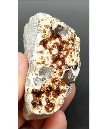Natural Crystal Rough Minerals Stones 90g Natural Granat Crystal Specimen Stones and Crystals Rough Quartz Crystal Stones Decoration Home Decoration ERTEYIN - Buy Online on GoSupps.com
