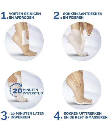 Scholl Foot Mask with Lavender - Nourishing & Relaxing Foot Cream - Expert Care for Healthy Feet - 1 Pair - Shop Internationally - Buy Online on GoSupps.com