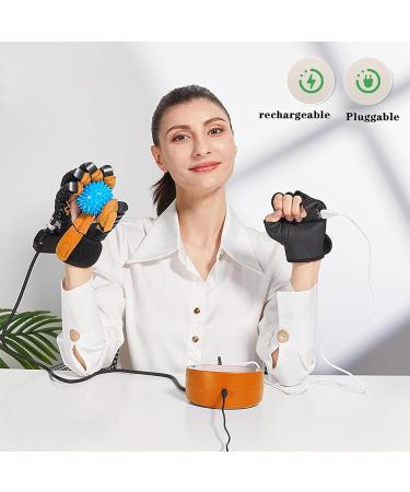 Rehabilitation Robot Gloves Mobility Finger Training Equipment Finger Function Rehabilitation Trainer for Arthritis Stroke Hemiplegia Patients(Size:L Color:Left Hand) Large Left Hand - Buy Online on GoSupps.com