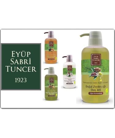 EYUP SABRI TUNCER Natural Olive Oil Shower Gel 600ml - pH Balanced Skincare & Moisture Restore | International Shipping - Buy Online on GoSupps.com