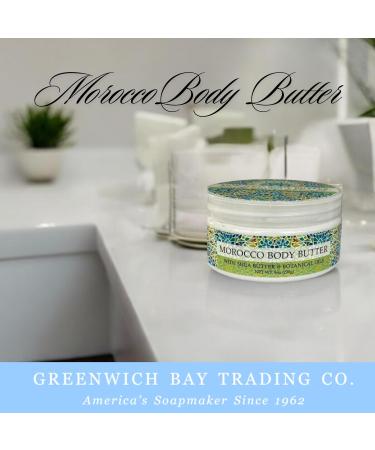 Greenwich Bay Trading Destination Body Butter 8oz | Luxurious Moisturizing Cream | Enriched with Shea Butter & Essential Oils for Deep Hydration | Perfect for Dry Skin | Travel-Friendly Morocco - Buy Online on GoSupps.com