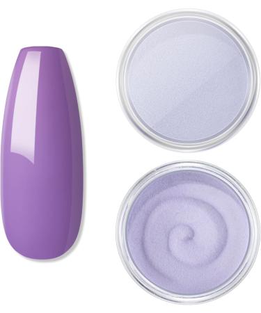 Purple 2G Dipping Powder Nail Starter Dipping Powder System French Powder No Needed Nail Lamp Fast Dry Nail Art Manicure DIY Salon Gift Set for Women Girls DIY Nail Beginner Home Salon Gift YA03-011 - Buy Online on GoSupps.com