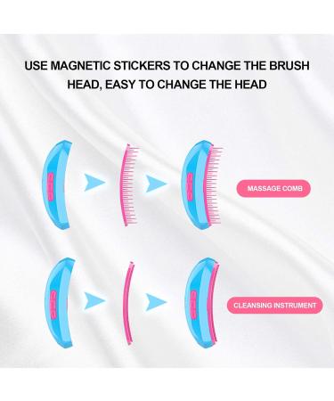 Facial Cleansing Brush Non-Static Face Brush for Deep Cleaning Head Face - Buy Online on GoSupps.com