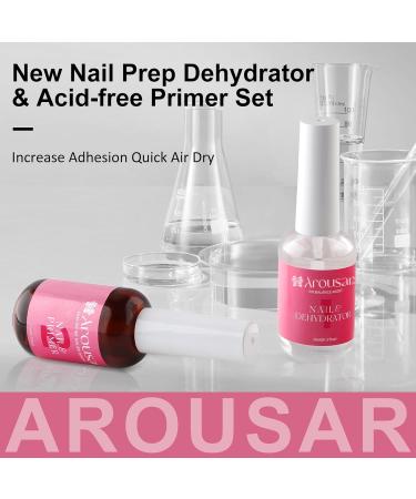 Nail Prep Dehydrator & Primer X-Strength - Acid Free Superior Bonding for Acrylic Nails - International Shipping Available - Buy Online on GoSupps.com