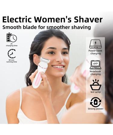Journeyside 5-in-1 Wireless Epilator for Women | Long-Lasting Hair Removal Lady Shaver & Facial Spa Wet & Dry with LED Light - Buy Online on GoSupps.com