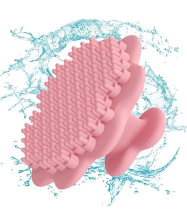 Soft Silicone Face Scrubber | Soft Pore Cleansing Brush Face Scrubber Massage Face Wash Brush Exfoliator Portable Facial Scrubber for Most Skin Types Apujent Leather Powder - Buy Online on GoSupps.com