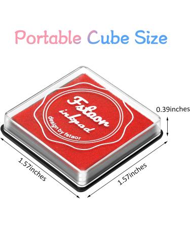 Fstaor 20 Colors Washable Ink Pads for Kids Rubber Stamps  Finger Print Crafts Stamp Pad for Kids  Paper  Scrapbooking  Fabric Wood (Pack of 20) - Buy Online on GoSupps.com