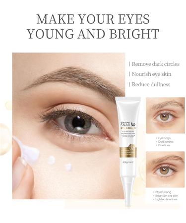 Snail Mucin Essence & Snail Eye Cream with Red Ginseng Face Moisturiser with Hyaluronic Acid Serum Niacinamide Serum Facial Serum for Hydrating Anti-Wrinkle Reduce Dark Circles Under Eyes - Buy Online on GoSupps.com