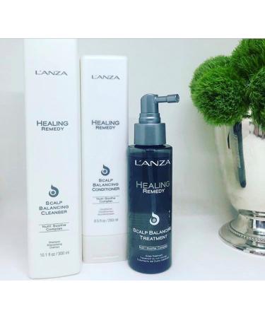 L'ANZA Healing Remedy Scalp Balancing Cleanser - Papaya Extract, Sulfate-Free, Paraben-Free, Gluten-Free (266ml) - Buy Online on GoSupps.com