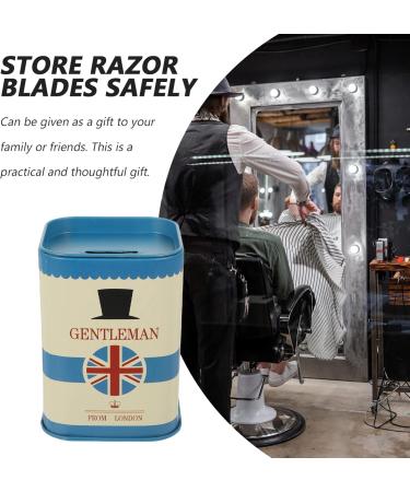 Housoutil Razor Blade Storage Box for Men | Removable Container for Facial Blades & Dispenser | International Shipping Available - Buy Online on GoSupps.com