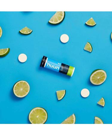 Nuun Energy: Fresh Lime Electrolyte +Caffeine Drink Tablets (2 Tubes of 10 Tabs) - Buy Online on GoSupps.com