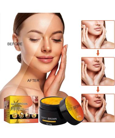 Fyearfly Tanning accelerator cream 2 x 50 g selftanning cream longlasting tan quickly absorbed moisturizing for all skin types dark brown - Buy Online on GoSupps.com