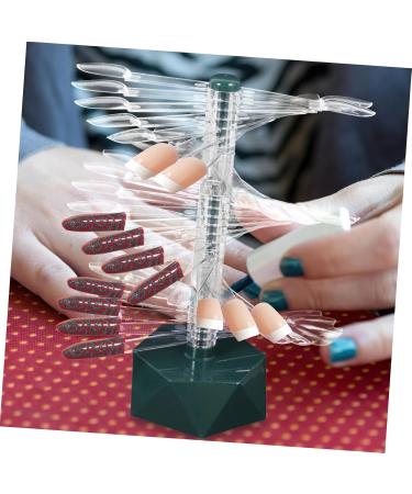 minkissy Acrylic nail display stand holder nail sample sticks nail practice display stand nail stands for nail art clear nail sample stick nail art stand nail art supply spiral decorate - Buy Online on GoSupps.com