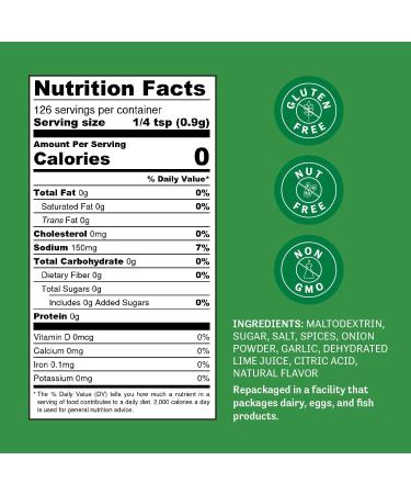 Judee's Cilantro Lime Seasoning 4 oz - Fresh Cilantro and Lime with Flavorful Spices - 100% Non-GMO Gluten Free and Nut Free - Great for Cooking Salad Dressings Dips Spices and Seasonings - Buy Online on GoSupps.com