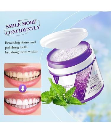 HLMULL V34 Teeth Whitening Powder Natural Mineral Powder for Teeth Tooth Restoration Mineral Powder Teeth Cleaning Powder Fresh Breath Stain Removal - Buy Online on GoSupps.com