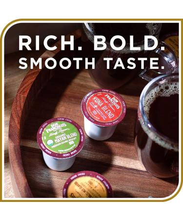 Don Francisco's Kona Blend Medium Roast Coffee Pods - 100 ct | Recyclable Single-Serve Pods for Keurig 2.0 | K-Cup Compatible - Buy Online on GoSupps.com