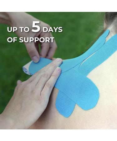 Kinesiology Tape 3Roll*5m of Elastic Muscle Support Tape Rock Tape Stickiness Lasts 5-7 Days for Exercise Sports & Injury Recovery Body Tape Boob Tape Physio Tape Trans Tape Athletic Tape 3roll*black - Buy Online on GoSupps.com