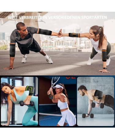 Ellenbogen Compression Elbow Bandage for Men & Women - Adjustable Support for Tennis Elbow Golf Elbow Arthritis & Tendinitis - Green Size S - Buy Online on GoSupps.com