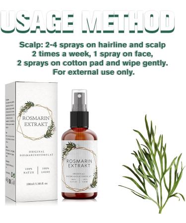 Rosemary Oil For Hair 60ml Rosemary Hair Oil Hair Strengthning Rosemary Oil For Hair Growth Nourishing Hairs Rosmarin Oil Hair Growth Deep Conditioning Repairing Hair Care Product - Buy Online on GoSupps.com