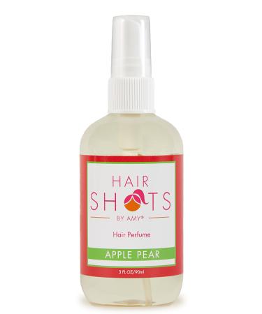 Hair Shots Apple Pear Perfume Quality Heat Activated 3 oz Hair Fragrance