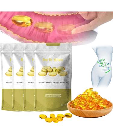 AnnieCare Instant Anti-Itch Detox Slimming Products Annie Care Capsulas Firming Repair & Pink and Tender Natural Capsules Tightens and Removes Odor Revert to Tight and Tender State (4Box/28Pcs)