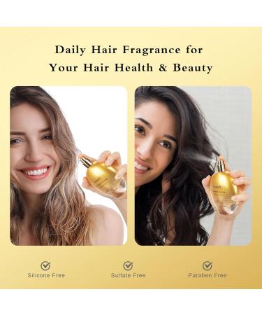 Hair Perfume A Delicate Hair Florals Fragrance with Pro-Vitamin B5 Essence Leave-In Nourishes and Moisturizes Hair Shine Spray (2.5 fl oz Wildflower Honey) Wildflower Honey 2.5 Fl Oz (Pack of 1) - Buy Online on GoSupps.com