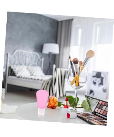 SOESFOUFU Shampoo Bottles Silicone Containers Shampoo Tubes Silicone Press Bottle Travel Leakproof Blue Size 3 - Buy Online on GoSupps.com