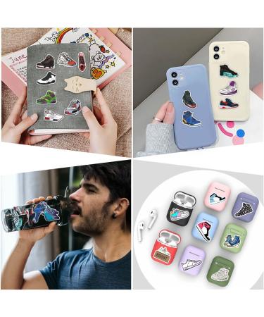 Basketball Shoe Stickers-100 Pcs | Waterproof Decals for Water Bottles, Skateboards, and More - Buy Online on GoSupps.com
